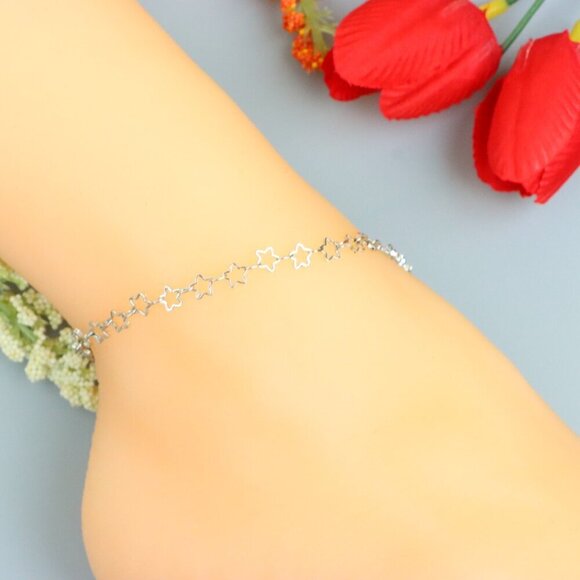 "Handmade Anklet – A Stylish Choice for Women, Thoughtful Gift Idea, EVCH1706 - Picture 3 of 10